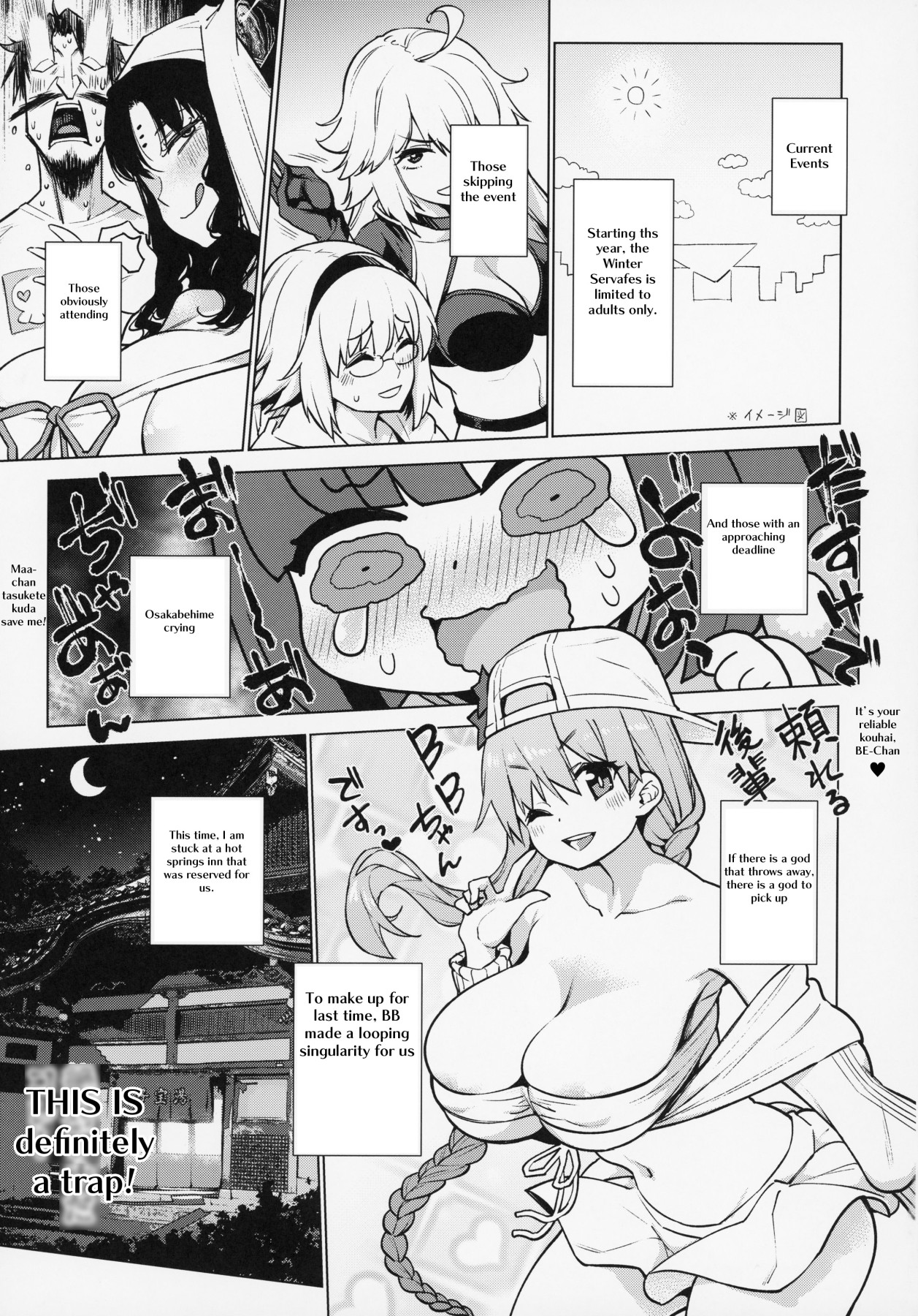 Hentai Manga Comic-A Book About Fucking Osakabehime In The Hotsprings-Read-3